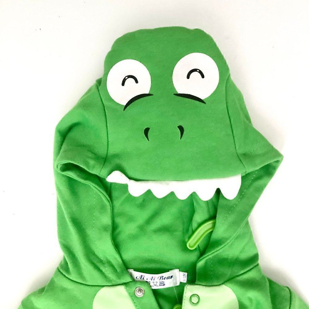 Halloween Costume Dinosaur Hooded 9/12M - Picture 6 of 9